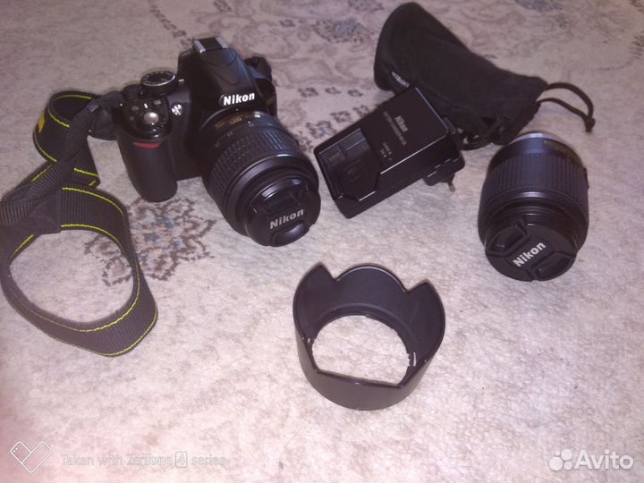 Зеркальный фотоаппарат nikon d3100