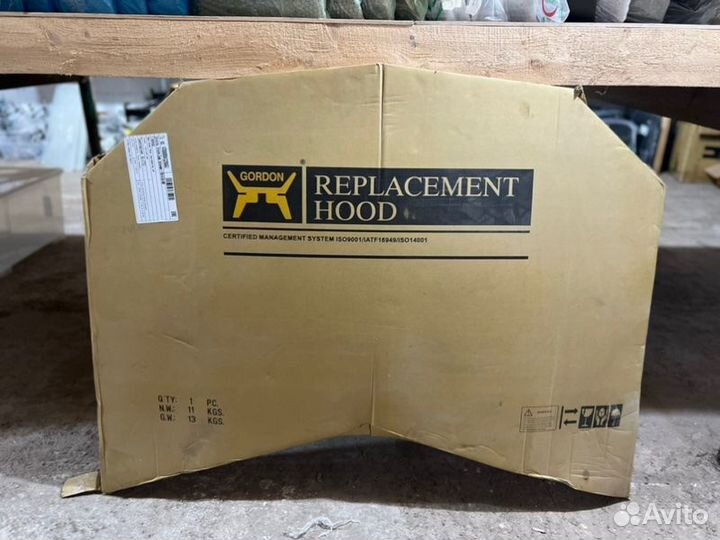 Капот передний Volkswagen Polo 5 2009-2015