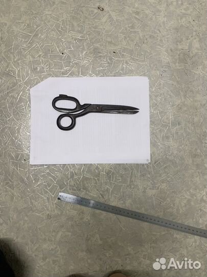 Старинные ножницы