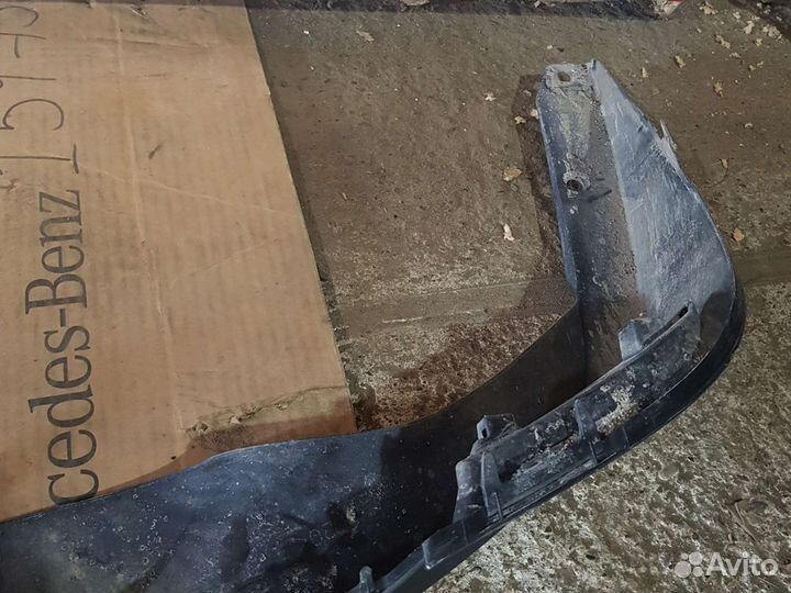 Юбка заднего бампера Toyota Camry V70