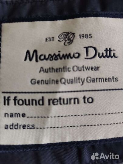 Пальто Massimo Dutti 134