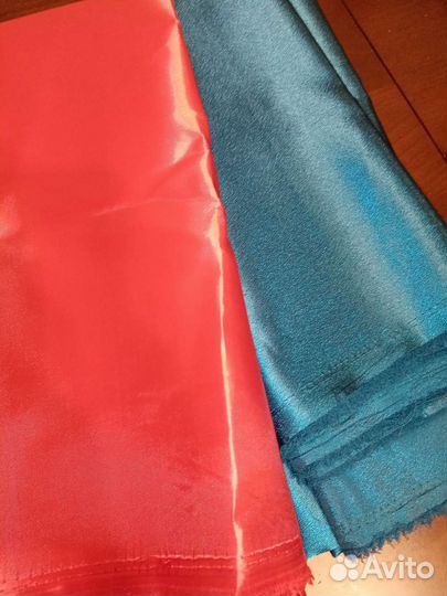 Ткань атлас и шелк метраж