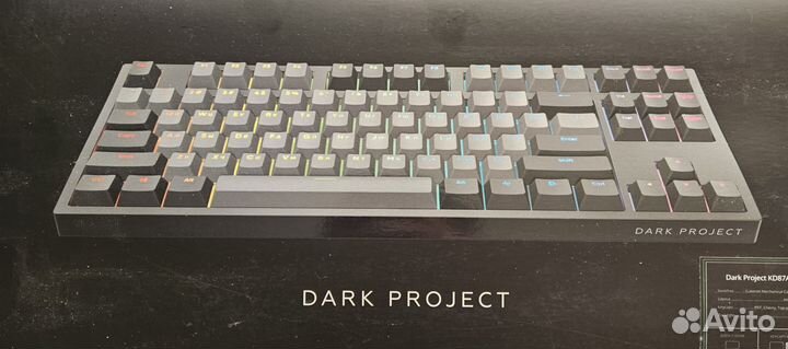 Игровая механическая клавиатура Dark Project KD87A