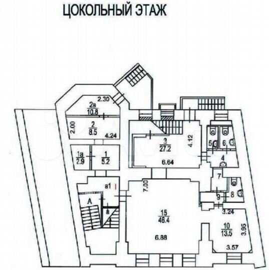 Сдам торговое помещение, 271 м²