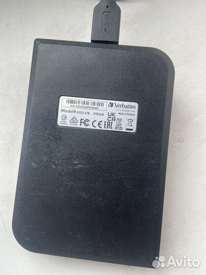 Переносной жёсткий диск Verbatim 4tb