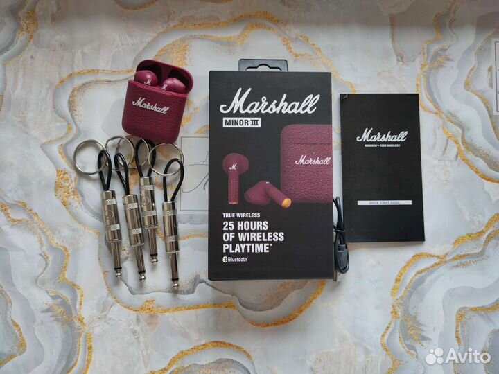 Marshall minor 3/lII #новые #бордовые