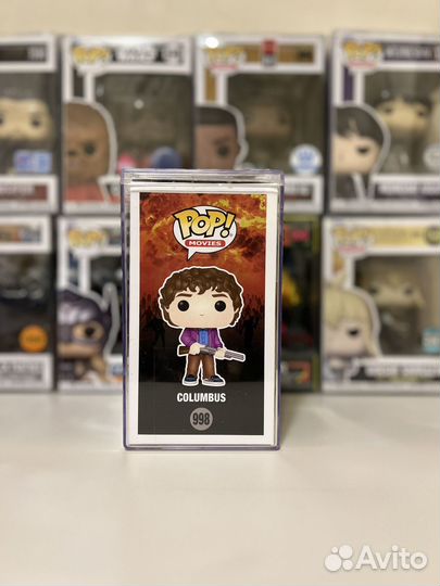 Funko POP Zombieland columbus с автографом JSA