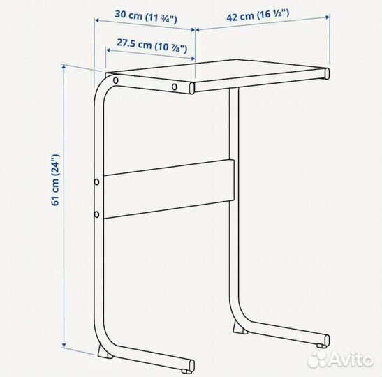 IKEA bruksvara столик