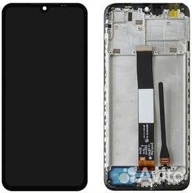 Дисплей для Xiaomi Redmi 10A Черный