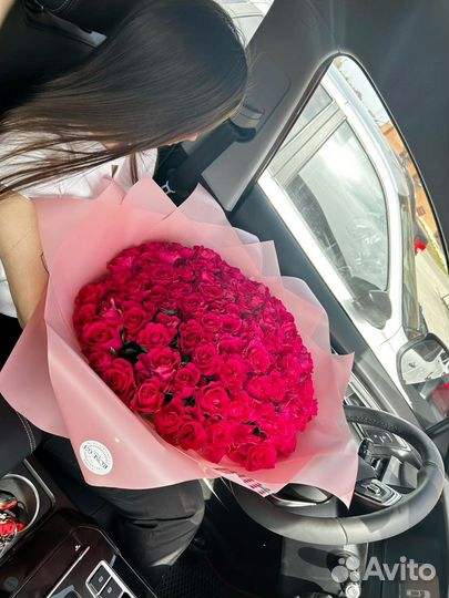 Букет 101 роза