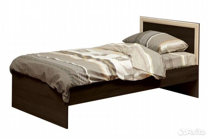Кровать односпальная с настилом 21.55. В наличии