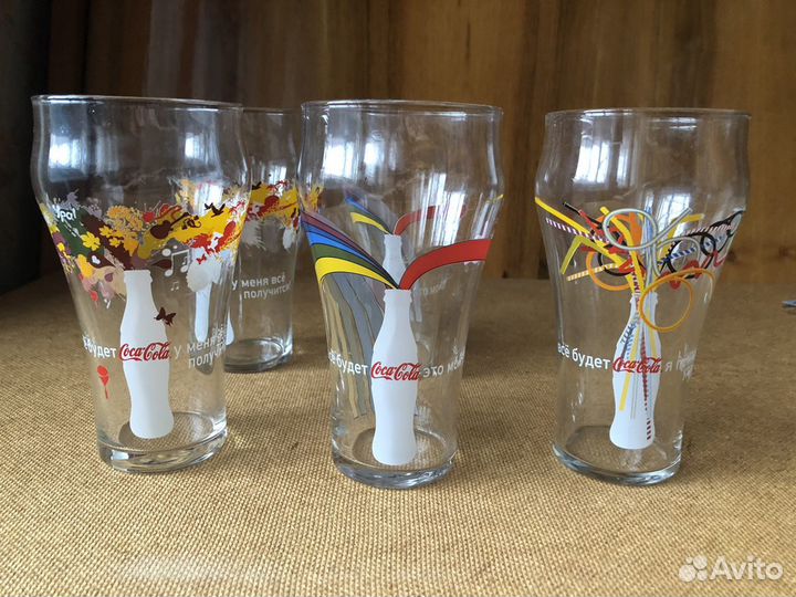 Коллекционные стаканы Кока Кола