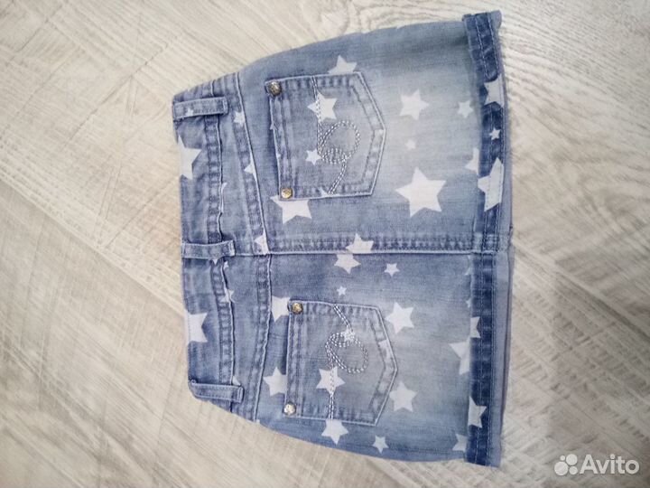 Джинсовые юбки, шорты