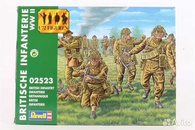 Revell. 1:72. Солдатики