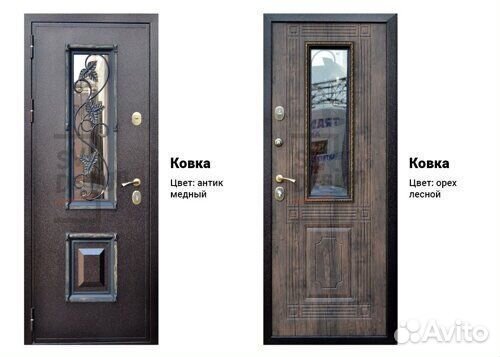 Дверь входная ковка