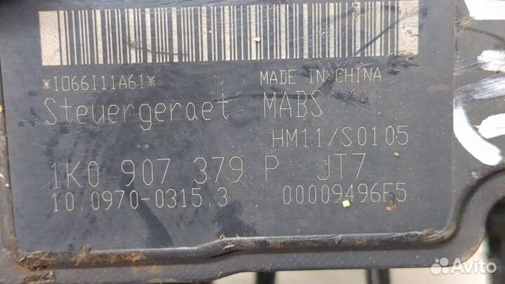 Блок абс, насос Volkswagen Caddy, 2006