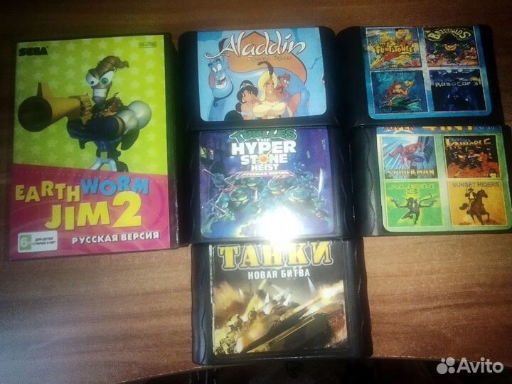 Картриджи sega