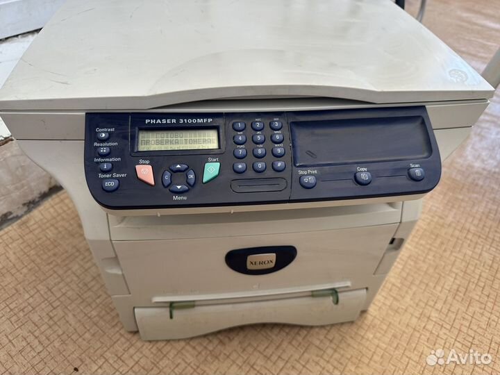Принтер xerox phaser 3100mfp