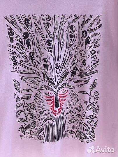 Новая футболка р.L. Хлопок.Canvas. Америка