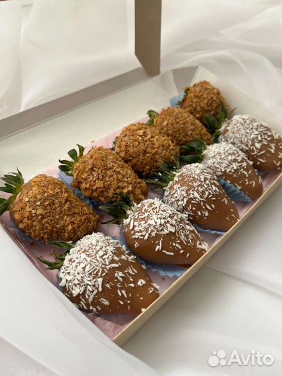 Клубника в шоколаде набор