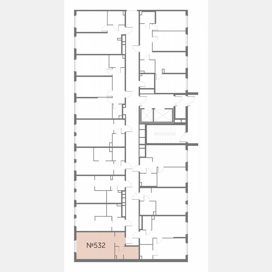 Апартаменты-студия, 31,7 м², 6/17 эт.