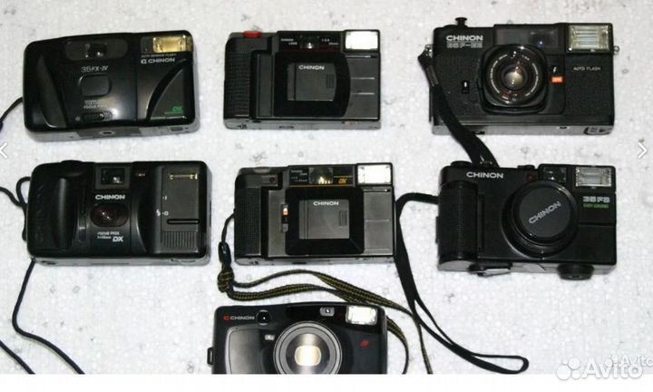 Фотоаппараты пленочные Olympus,Yashica,Canon,Fuji