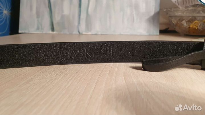 Новый женский ремень из натуральной кожи