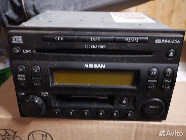 Магнитофон, CD Nissan patrol новое