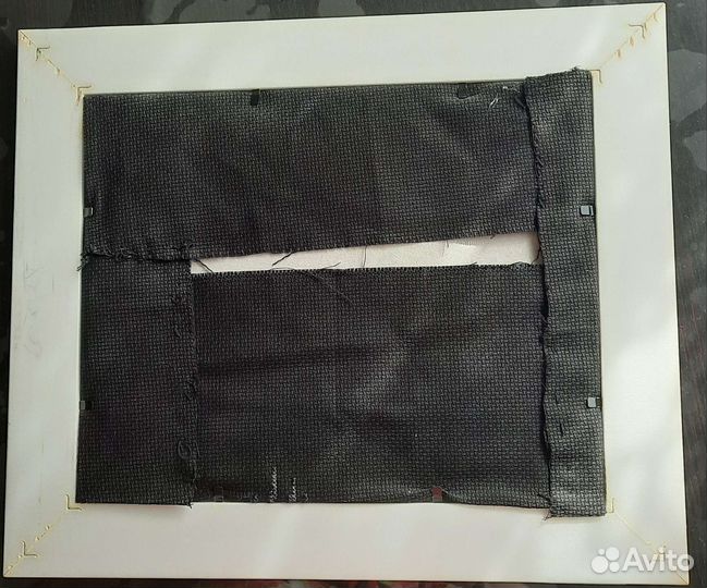 Картина вышитая крестом ручная работа