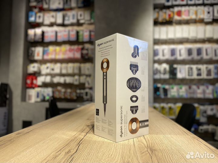 Фен для волос Dyson Supersonic HD08, Никель/Медь