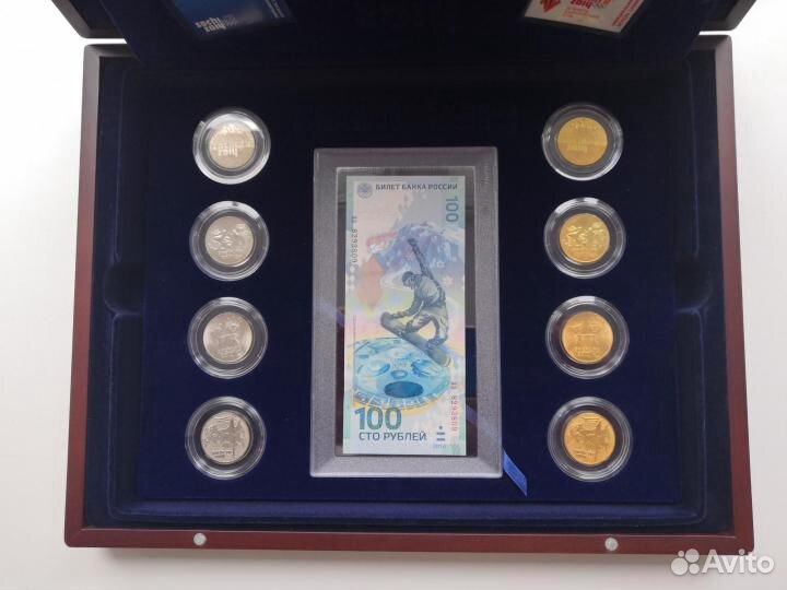 Монеты Сочи 2014 Мега набор