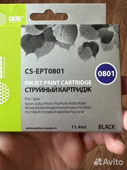 Картридж CS-EPT0801 (C13T08014011)