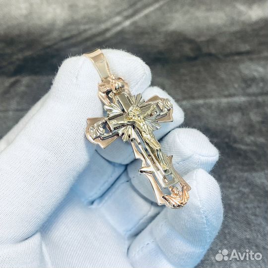 Золотой крестик на заказ