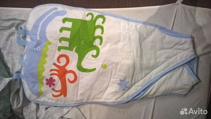 Одеялко детское Икея на замках
