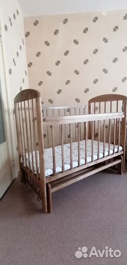 Детская кроватка Мой Малыш 09 маятник