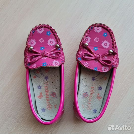 Мокасины для девочки 26