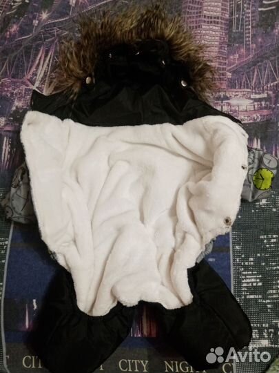 Зимний комбинезон для собаки