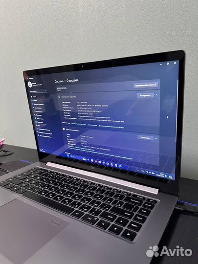 Ноутбук Xiaomi mi notebook pro 15.6 i7-8550U GTX 1