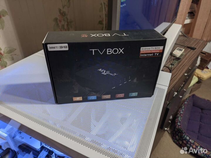 Смарт приставка android TV BOX