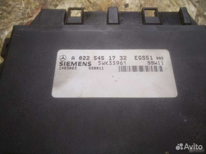 Блок управления АКПП мерседес Mercedes ml мл 430