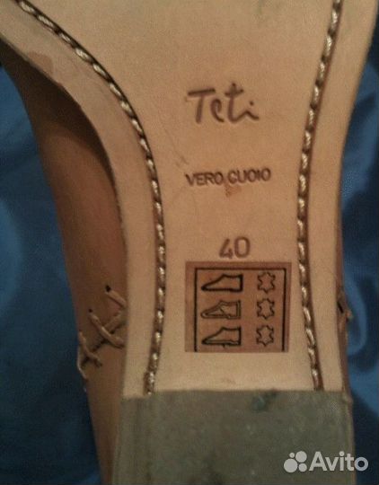 Сапоги Италия Teti Оригинал итальянский размер 40