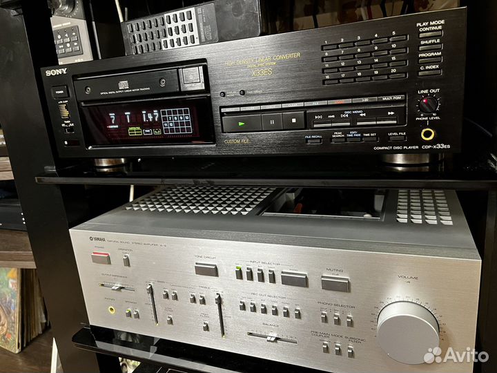 Sony CDP-X33ES cd проигрыватель 100v торг обмен