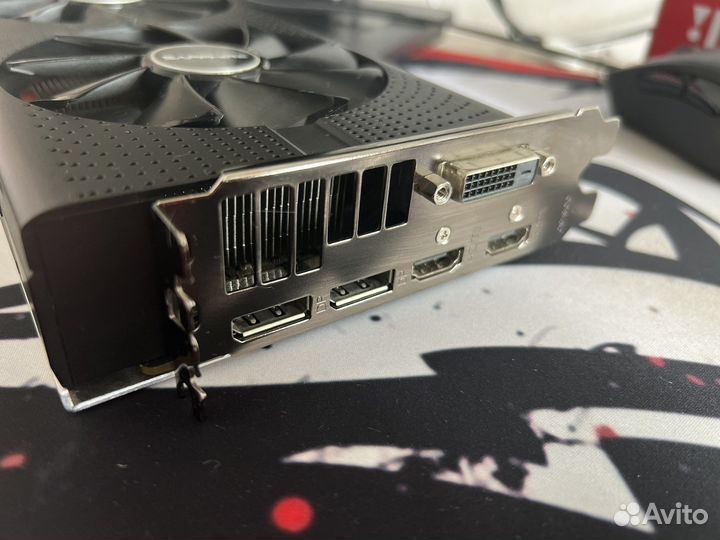 Видеокарта rx580 sapphire 4gb