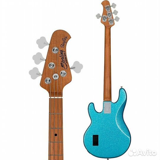 Бас-гитара Sterling StingRay Ray34 Blue Sparkle