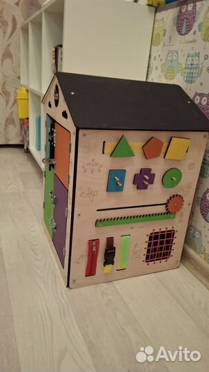 Бизиборд домик большой