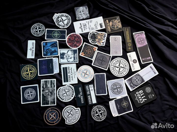 Стикеры Stone Island комплект