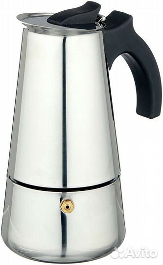 Гейзерная кофеварка 0,4-0,7л, нержав. сталь