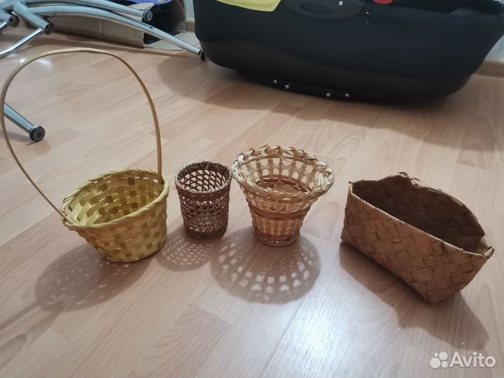 Плетеные корзинки