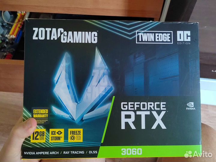 Видеокарта RTX 3060 12 gb