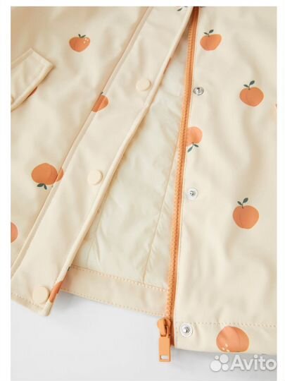 Новая куртка-дождевик для девочки zara kids 86